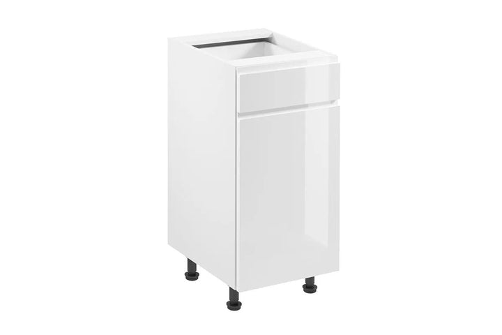 Unterschrank 40 cm - Aspen D40S1 P/L Weiß/Hochglanz - Hi Markt GmbH