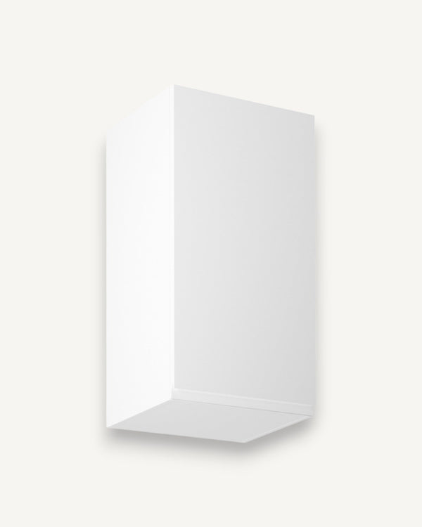 Hängeschrank 40 cm Glanzia – G40 – Weiß / Hochglanz – Moderner Küchenschrank