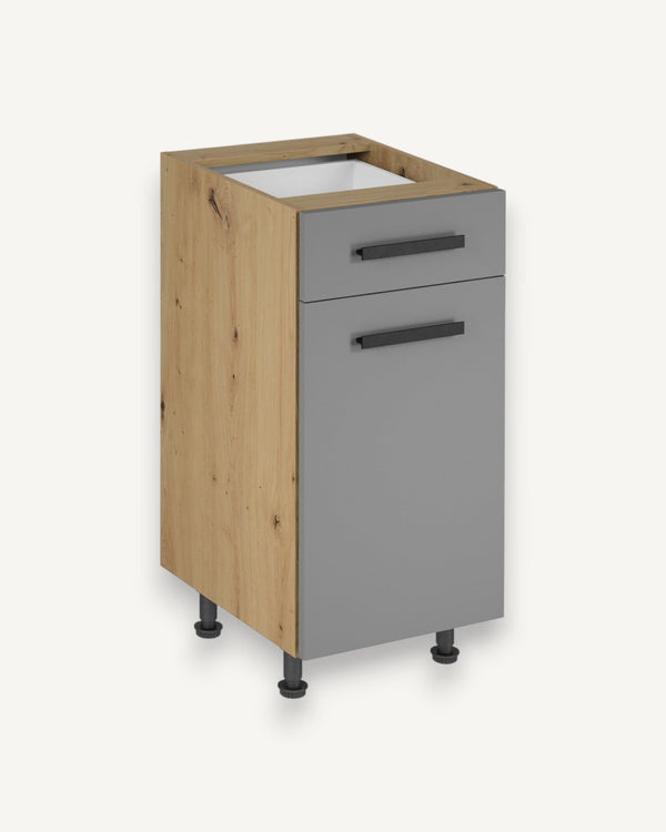 Unterschrank 40 cm Velora – D40S1 – Moderner Küchenschrank