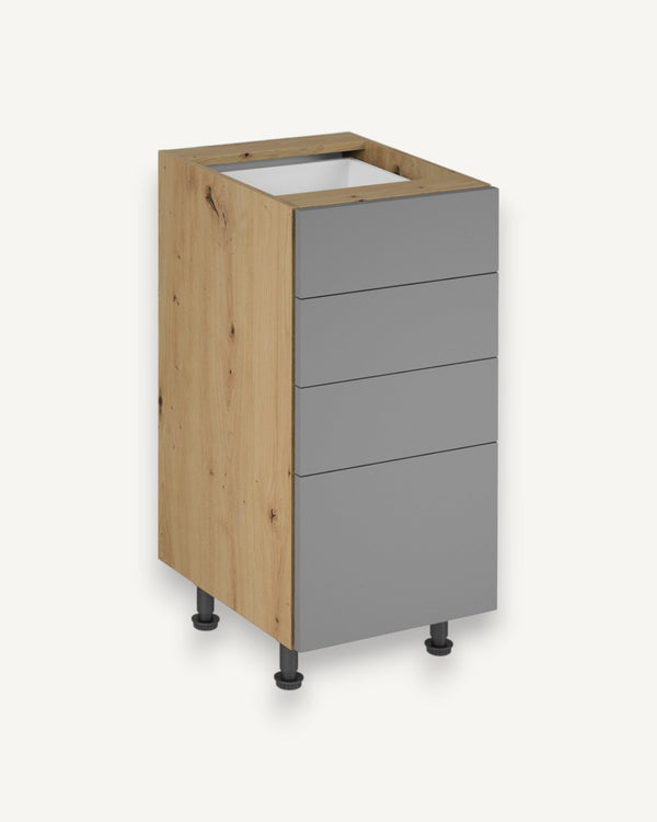 Unterschrank 40 cm Velora – D40S4 – Moderner Küchenschrank