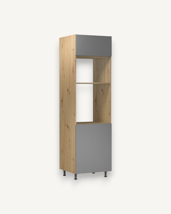 Mikrowellenumbauschrank 60 cm Velora – D60PM – Moderner Küchenschrank