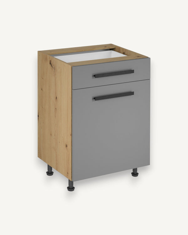 Unterschrank 60 cm Velora – D60S1 – Moderner Küchenschrank
