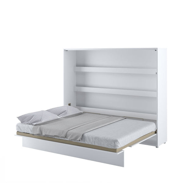 BED CONCEPT Klappbett – 160x200 cm – Horizontales Wandbett mit Metallrahmen