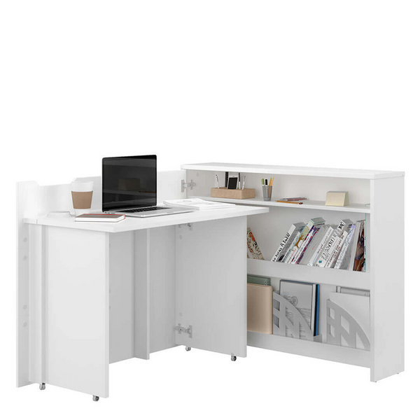 WORK CONCEPT Schreibtisch Klappbarer Computertisch mit Stauraum