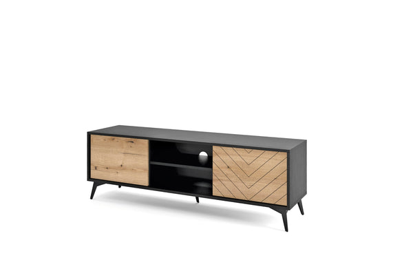 DIAMOND SANDS RTV 154 – TV-Schrank 154 cm – Modernes Lowboard mit Holzoptik