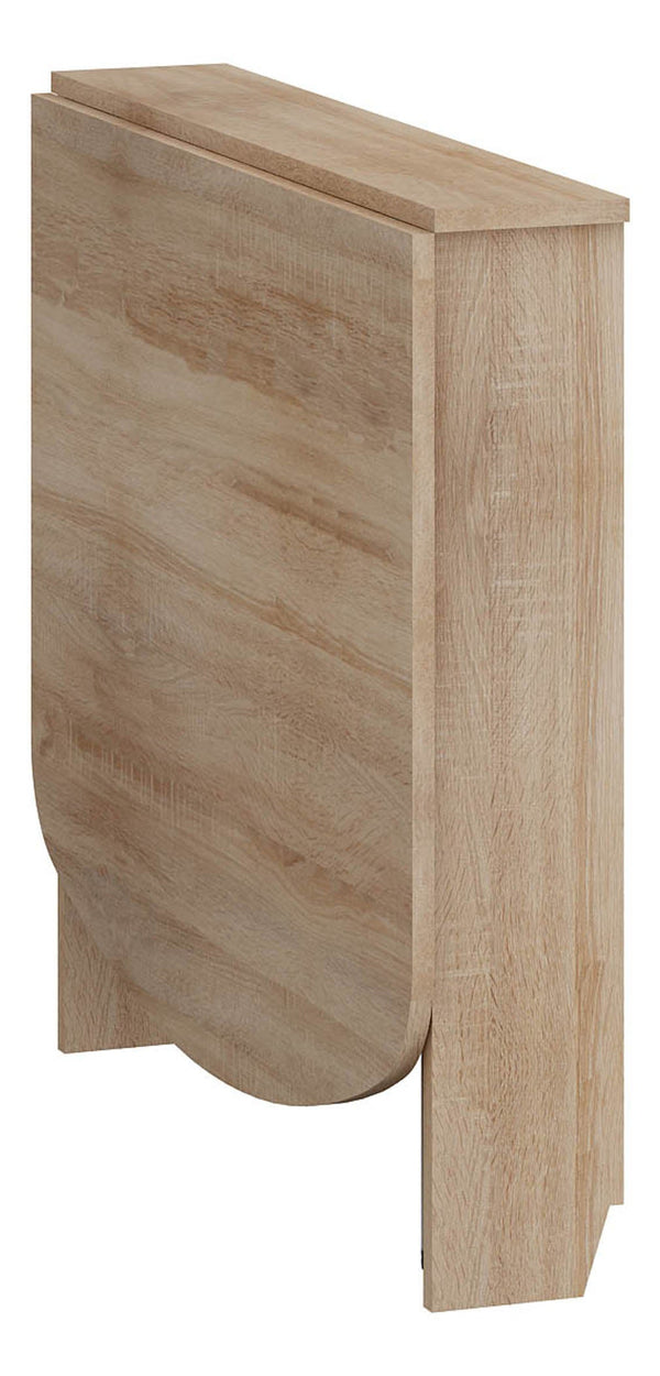 HOMI MINI EXPERT 6 Tisch  Klappbarer Wandtisch mit Holzoptik