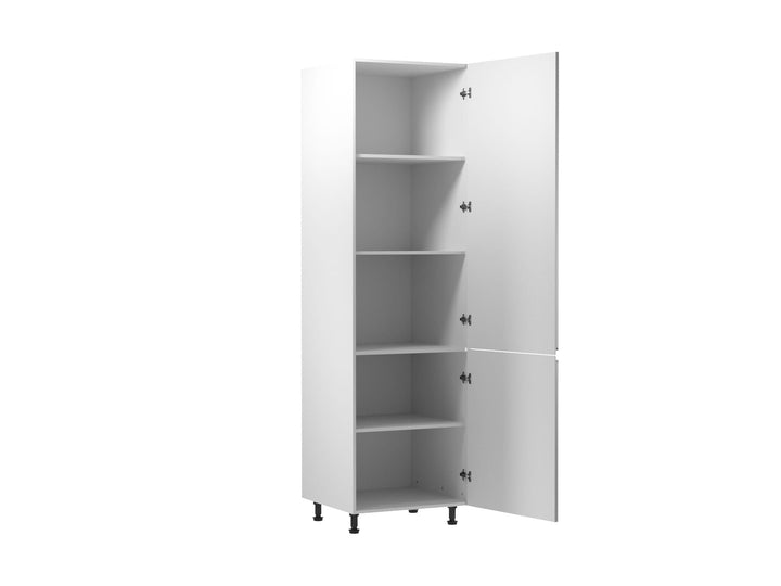 Hochschrank 60 cm - Aspen D60R-P/L Grau/Hochglanz - Hi Markt GmbH