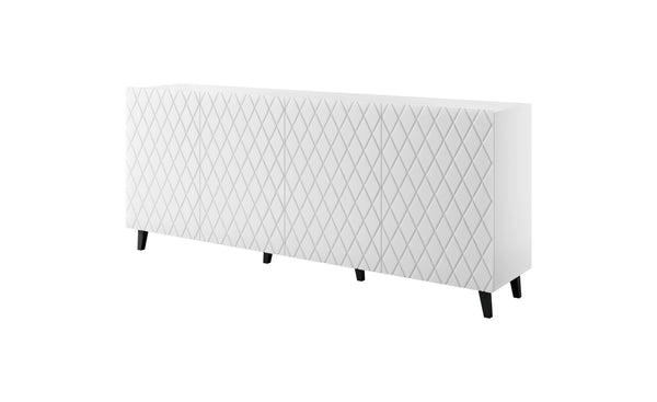 LOCO Aufbewahrungsschrank – 200 cm – Modernes Sideboard mit 4 Türen