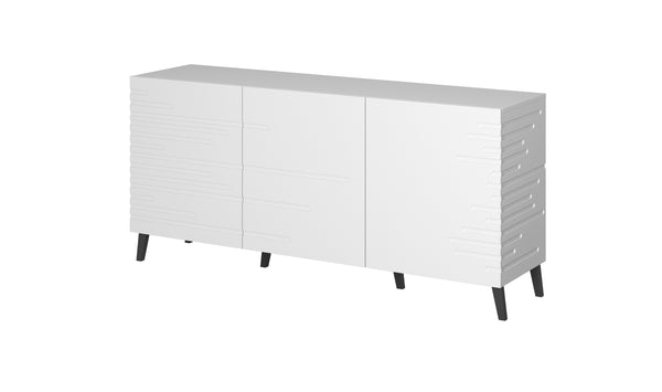 NOVA Kommode – 155 cm – Moderne Anrichte mit gefrästen Fronten
