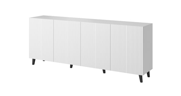 PAFOS I Kommode – 200 cm – Elegante Anrichte mit Fräsfronten