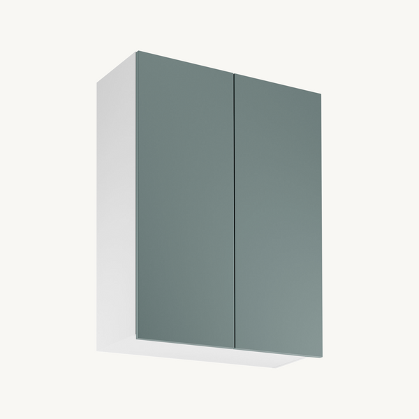Hängeschrank G80 - Livaro - Weiß / Grün