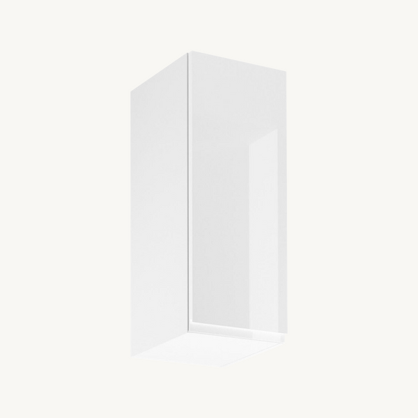 Hängeschrank 30 cm Glanzia – G30 P/L – Weiß / Hochglanz – Moderner Küchenschrank