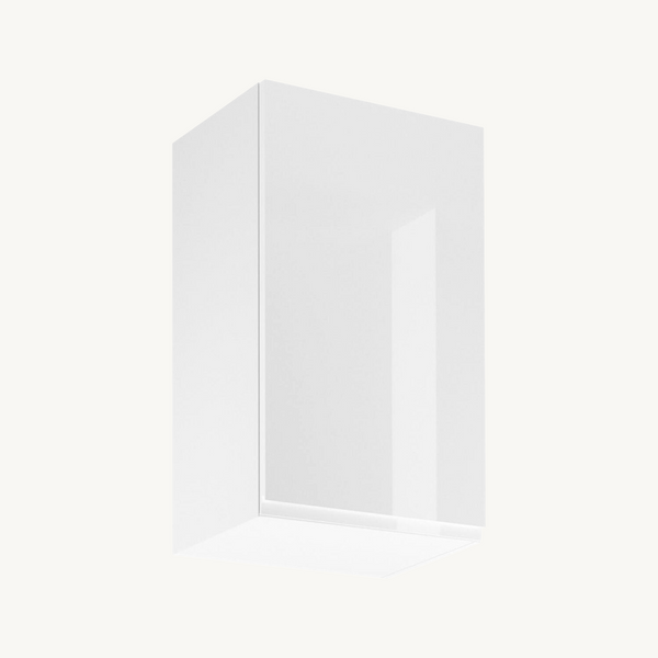 Hängeschrank 45 cm Glanzia – G45 P/L – Weiß / Hochglanz – Moderner Küchenschrank