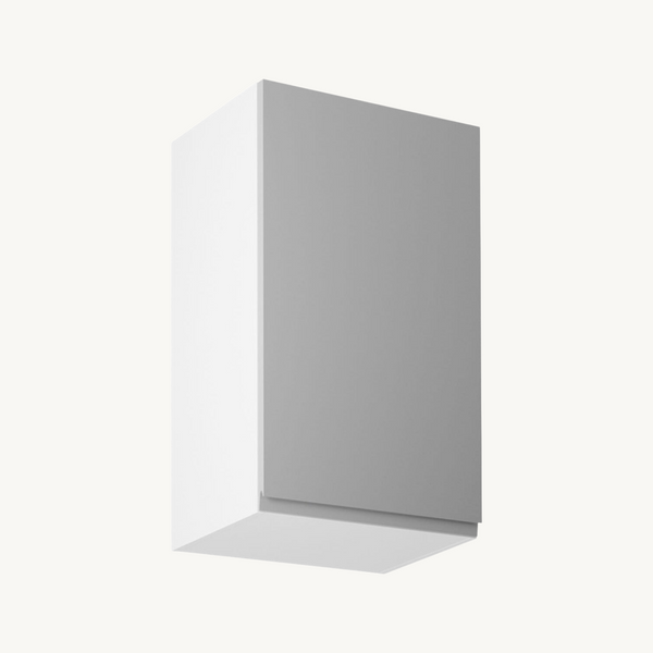 Hängeschrank 45 cm Glanzia – G45 P/L – Grau / Hochglanz – Moderner Küchenschrank