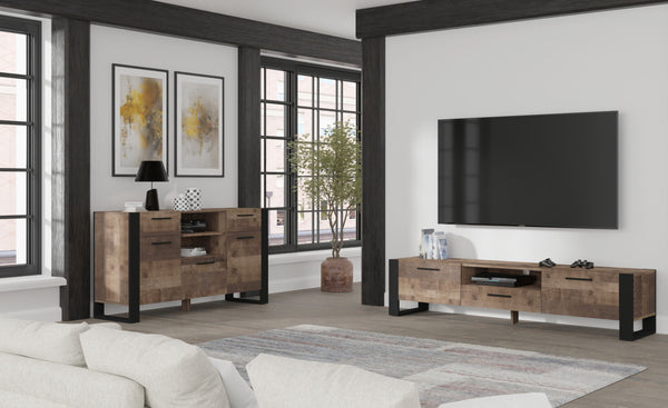 NUKA Wohnzimmer-Set – 2 Teile – Modern und kompatibel