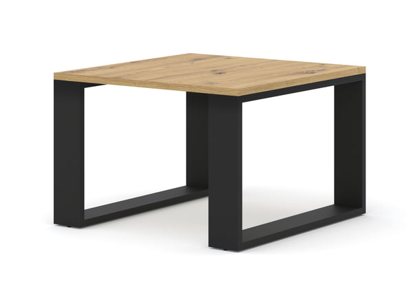 LUCA Couchtisch Moderner Beistelltisch im Loft-Stil