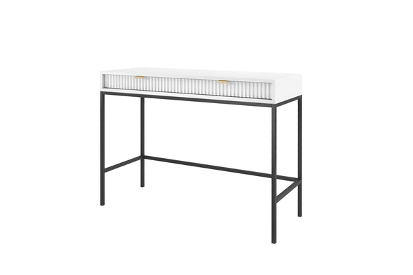 NOVA SANDS Schminktisch – 104 cm – Moderner Frisiertisch mit Metallgestell