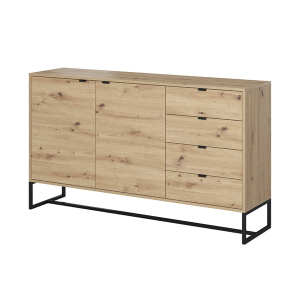 AMBER I Kommode Moderne Kommode mit Holzoptik