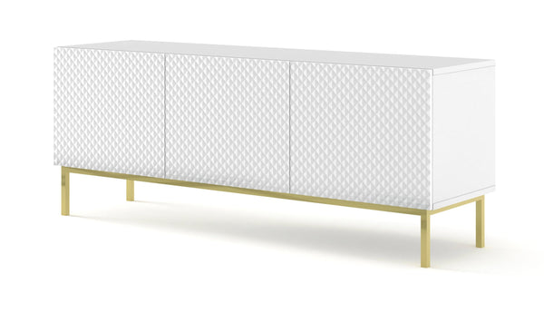 RAVENNA C Diamond TV Lowboard – 150 cm – Moderner Fernsehtisch mit Holzoptik