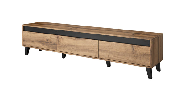 NORD I TV-Lowboard – 180 cm – Modernes Fernsehschrank mit Holzoptik