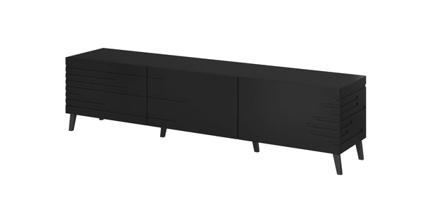 NOVA TV-Lowboard – 186 cm – Modernes TV-Möbel mit 3D-Fronten