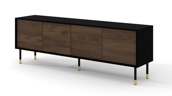 SHERWOOD TV-Lowboard – 180 cm – Modernes Fernsehschrank mit Holzoptik