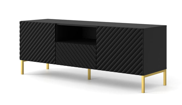 SURF TV-Stand Moderner TV-Schrank mit Push-to-Open