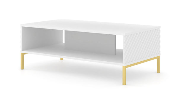 SURF Couchtisch – 90 cm – Moderner rechteckiger Wohnzimmertisch