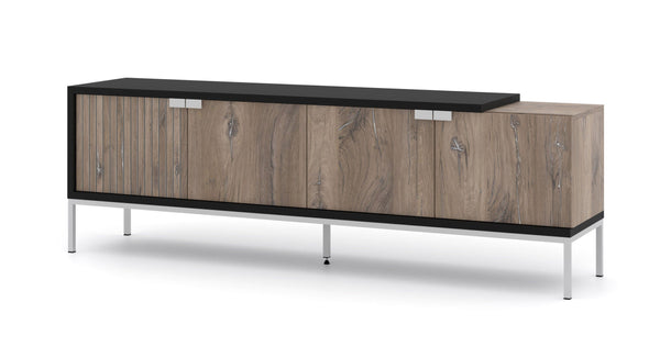 TOLEDO TV-Schrank – 190 cm – Moderner TV-Schrank mit Metallrahmen