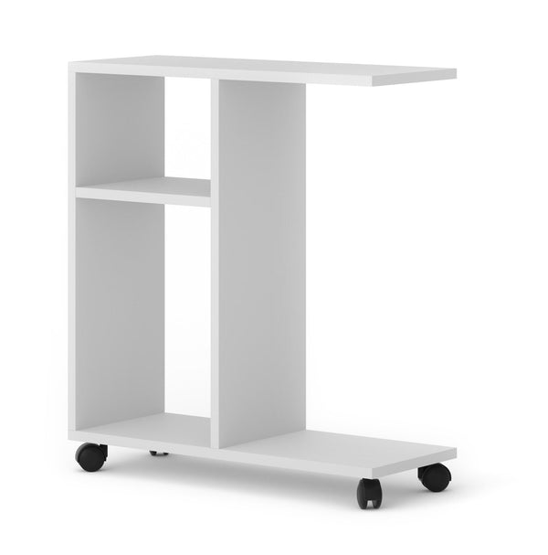 TRASCO 1 Beistelltisch – Vielseitiger Rolltisch mit Regalfunktion