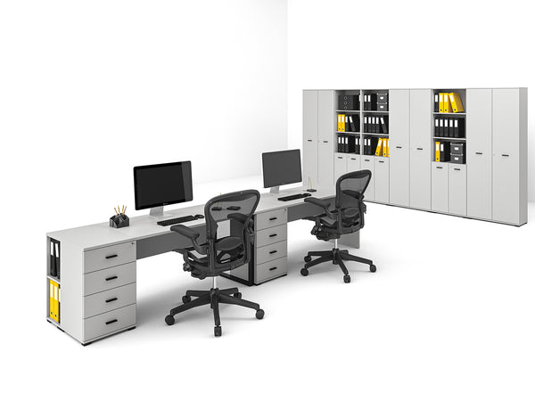 BARDO Office Set – 11 Teile – Modernes Büromöbel-Set mit funktionalem Design