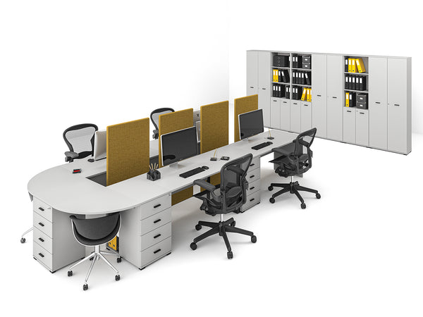 BARDO Office Set – 16 Teile – Modernes Büromöbel