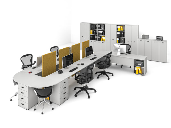 BARDO Office Set – 20 Teile – Modernes Büromöbel