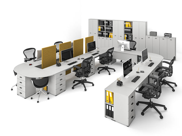 BARDO Office Set – 27 Teile – Modernes Büromöbel