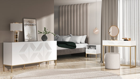 CLEARING Kommoden Set – 3 Teile – Modernes Stauraum Set mit MDF Front