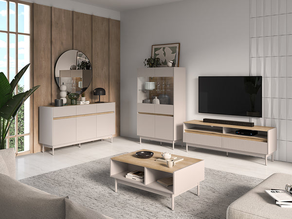 DUNEA Wohnzimmer-Set – 5 Teile – Modern und funktional