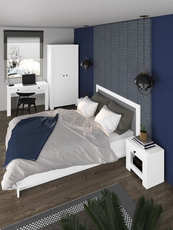 LAHTI – Schlafzimmer-Set – 4-teilig – Modern und kompatibel