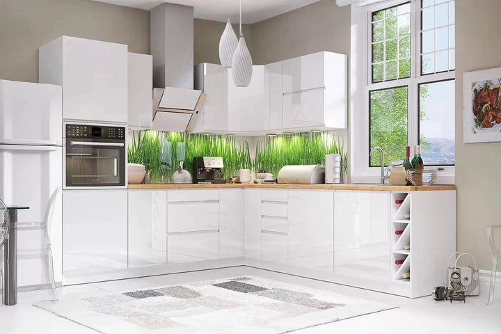 Unterschrank 20 cm - Aspen - Klar strukturierte Form für ein modernes und funktionales Küchendesign. - Hi Markt GmbH