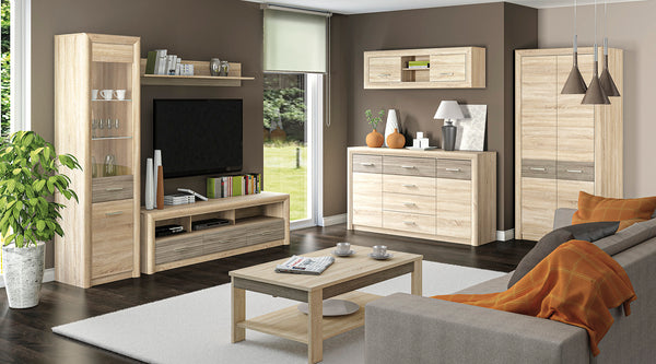 CASTEL Wohnzimmer-Set – 5-teilig – Modern und kompatibel