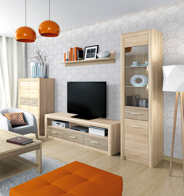 CASTEL Wohnzimmer-Set – 4-teilig – Modern und kompatibel