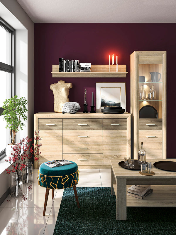 CASTEL Wohnzimmer-Set – 4-teilig – Stilvoll und funktional