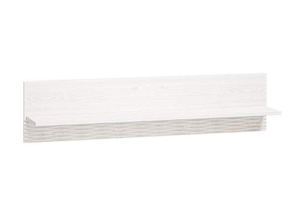 CLERMONT 12 Wandregal – 120 cm – Modernes Hängeregal in Holzoptik