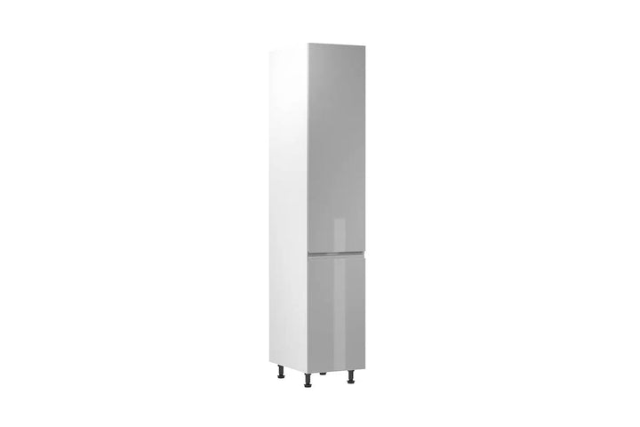 Hochschrank 40 cm - Aspen D40SP-P/L Grau/Hochglanz - Hi Markt GmbH