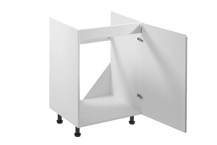 Spülenschrank 60 cm - Aspen D60Z-P/L Grau/Hochglanz - Hi Markt GmbH