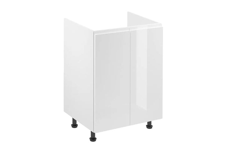 Spülenschrank 60 cm - Aspen D60Z Weiß/Hochglanz - Hi Markt GmbH