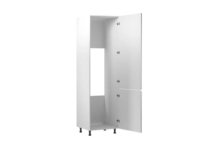 Kühlumbauschrank 60 cm - Aspen D60ZL-P/L Grau/Hochglanz - Hi Markt GmbH