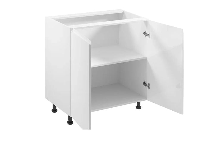 Unterschrank 80 cm  - Aspen - Fängt das Wesentliche Ihrer Küchenaufbewahrung in einem eleganten Design ein. - Hi Markt GmbH