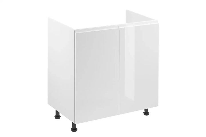 Spülschrank 80 cm  - Aspen - Fließendes Design, das Ordnung und Frische in Ihre Küchenumgebung bringt. - Hi Markt GmbH