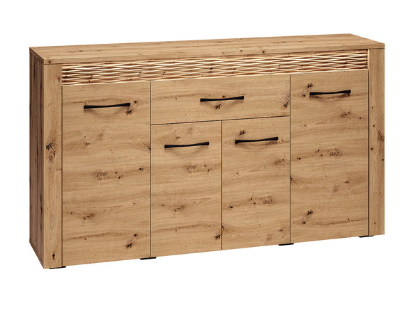 ARTIS 08 Kommode – 94 cm – Großzügige Schubladenkommode mit MDF-Struktur