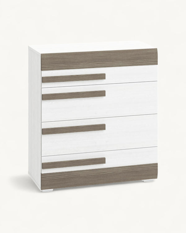 BLANCO 08 Kommode – 86 cm – Moderne Anrichte mit Schubladen